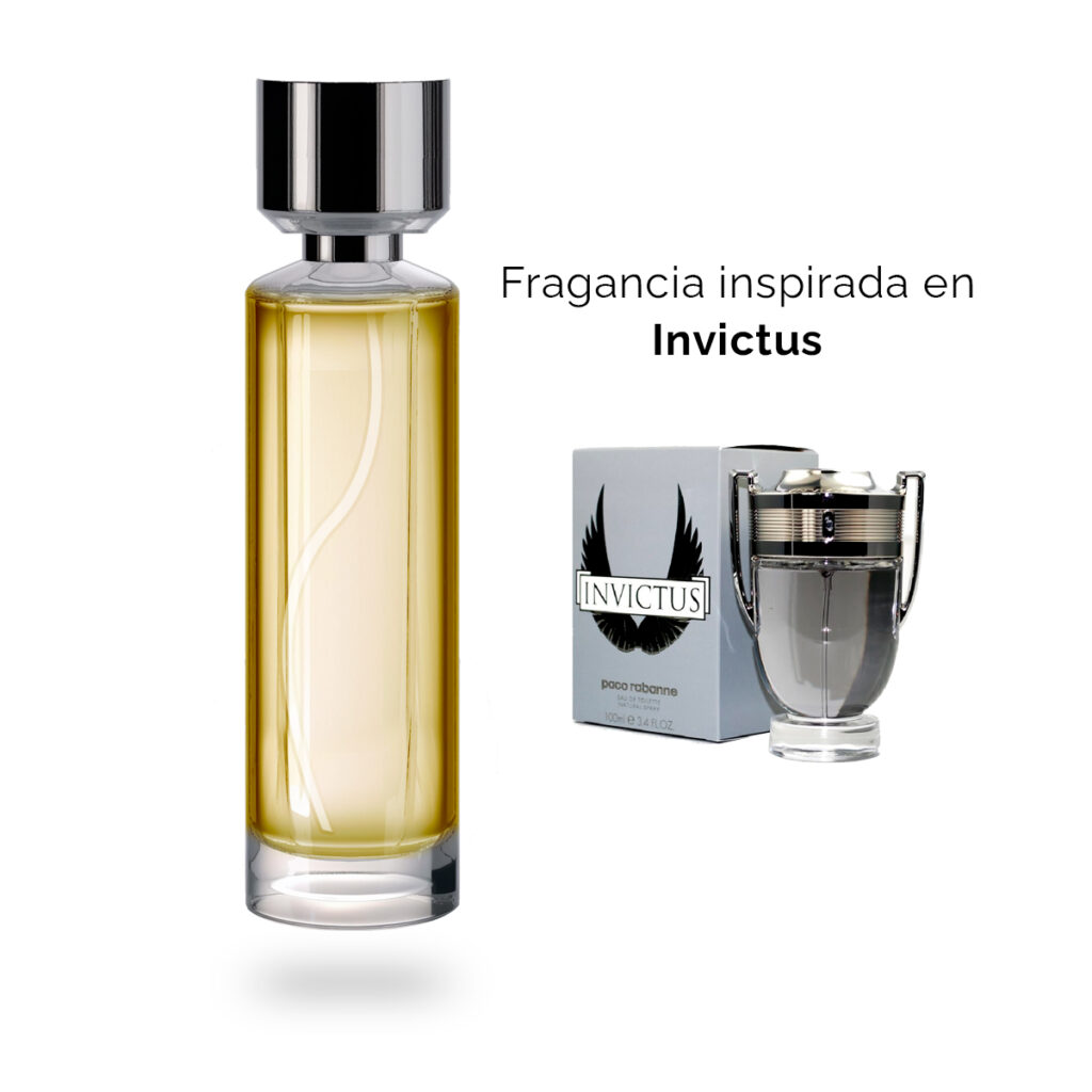 Fragancia inspirada en Invictus de Paco Rabanne - Perfumes y Colores